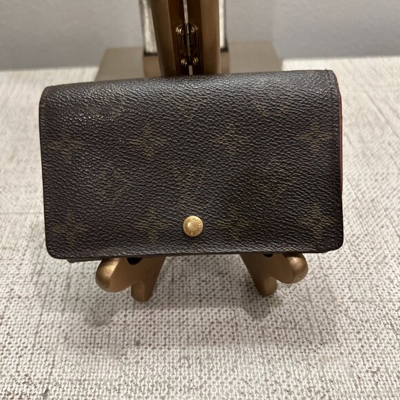 Vintage Louis Vuitton Monogram Porte Monnaie Billets Tresor Wallet - Picture 3 of 5